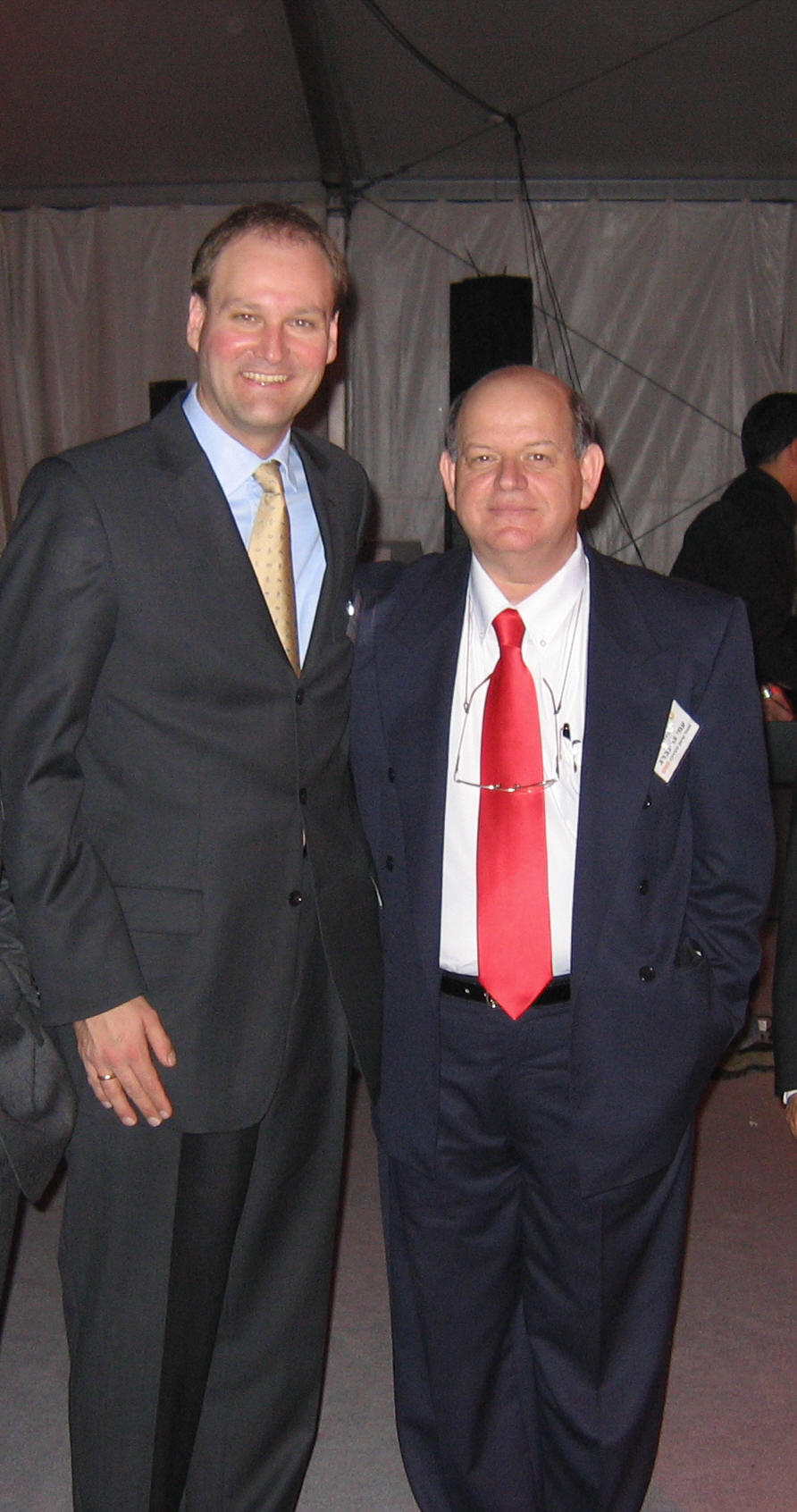 Ami Grünberg with Dr. Miele from Germany
