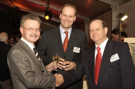 Ami Grunberg with Dr. Miele and Mr. Poppenborg