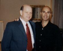 Ami Grünberg with Mr. Robin S. Sharma, author of the bestseller "The Monk Who Sold His Ferrari"